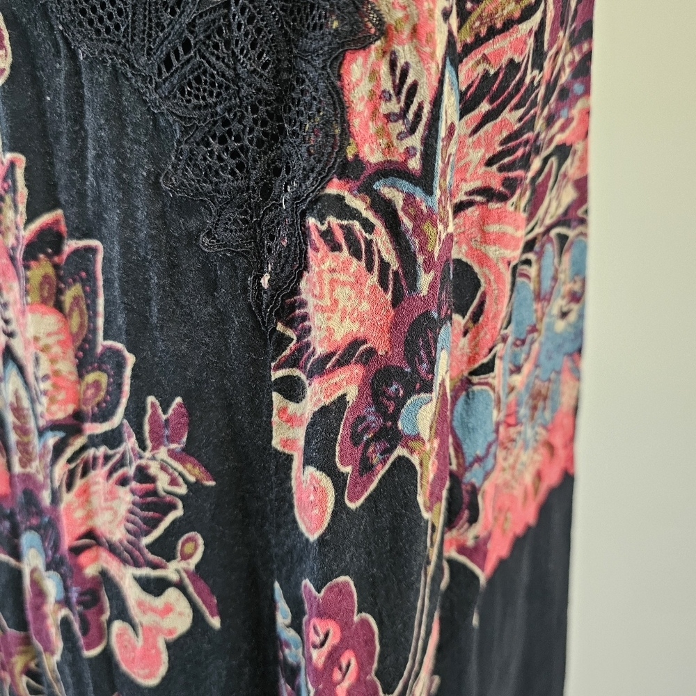 Intimately Free People Marsha Trapeze Swing Slip  Dress Size Medium Whimsigoth - Picture 5 of 12